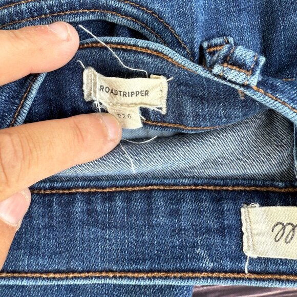 Pre-Owned Madewell Roadtripper Skinny jeans size P26 - Picture 5 of 5